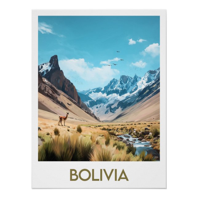 Poster Bolivia (Devant)