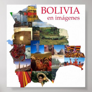 Poster Bolivia en imagenes