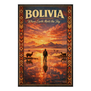 Poster BOLIVIE – Là où la Terre rejoint le Ciel