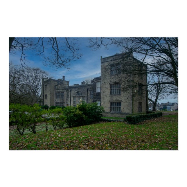 Poster Bolling Hall, Bradford (Devant)