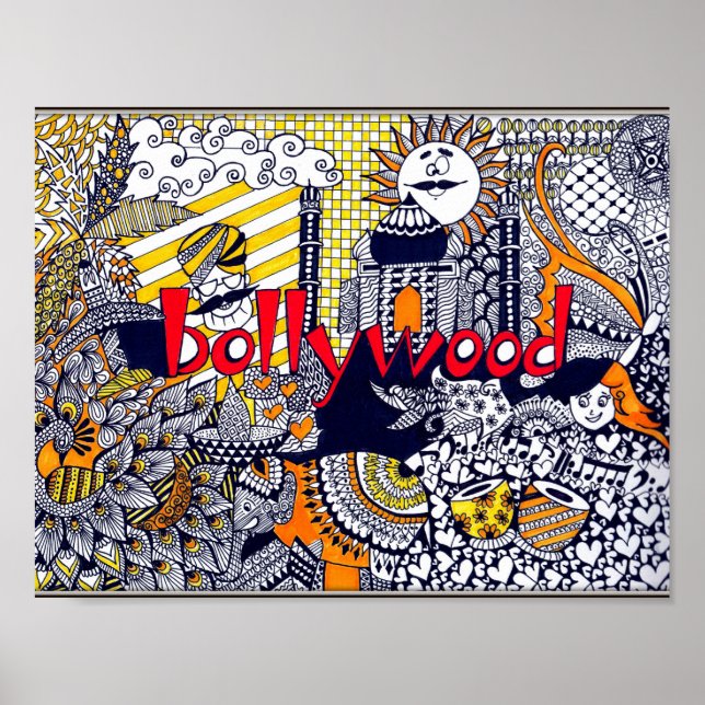 Poster Bollywood (Devant)