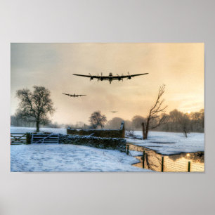 Poster Bombardement d'hiver