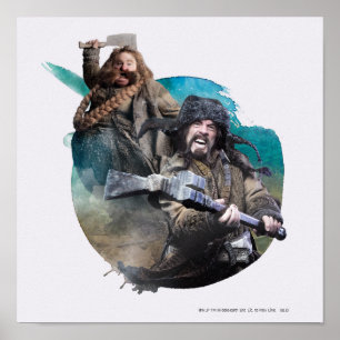 Poster Bombur et Bofur