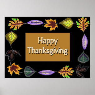 Poster Bon thanksgiving