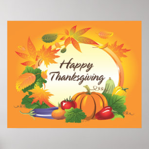 Poster bon thanksgiving 5