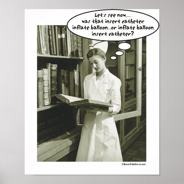 Poster BonafideNurse_-_Foley Catheter (Devant)