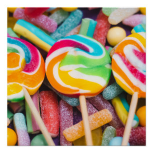 Poster bonbons