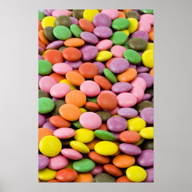 Poster Bonbons doux (Devant)
