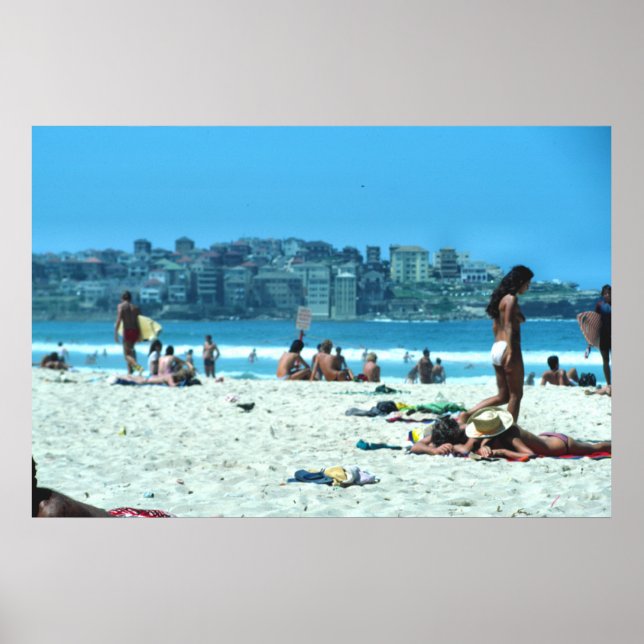 Poster Bondi beach (Devant)