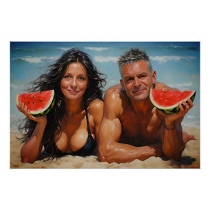 Poster Bonheur d'été !