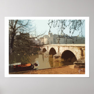 Poster Bonjour Paris