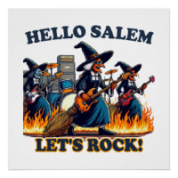 Bonjour Salem Massachusetts Witch Rock Band