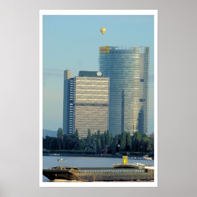 Poster Bonn, Allemagne, Rhin (Devant)