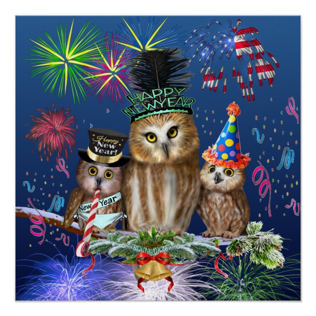 POSTER BONNE ANNÉE DE LA PART DE TOUS ! (Devant)