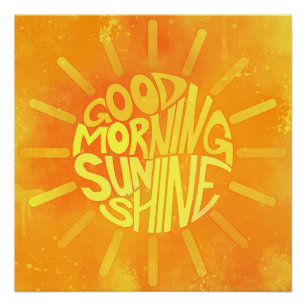 Poster Bonne nuit, Sunshine !