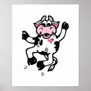 Poster Bonne vache dansante