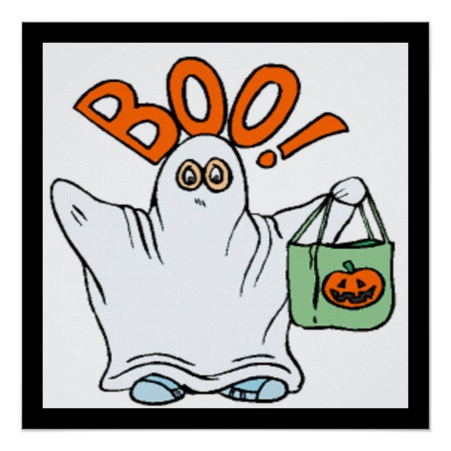 POSTER BOO ! FANTÔME (Devant)