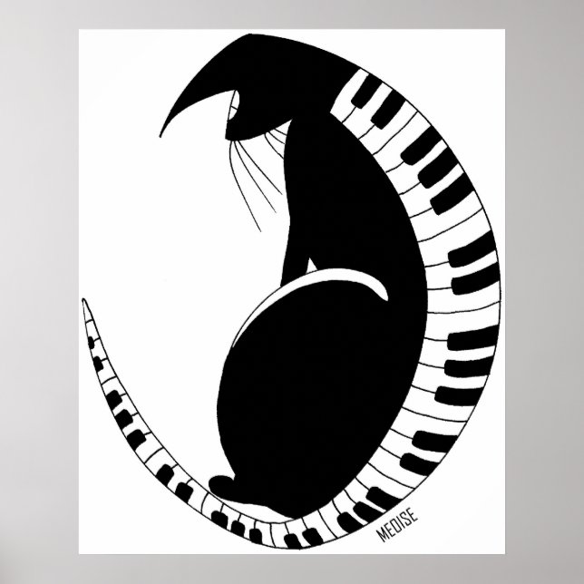 Poster Boogie cat (Devant)