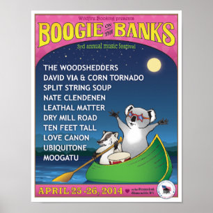 Poster Boogie sur les banques 2014