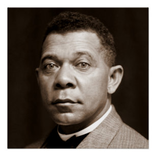 Poster Booker Washington : African American Educator