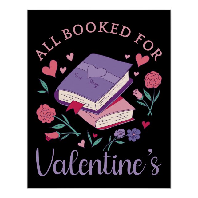 Poster Bookworm - Tous réservés pour Valentine's II (Devant)