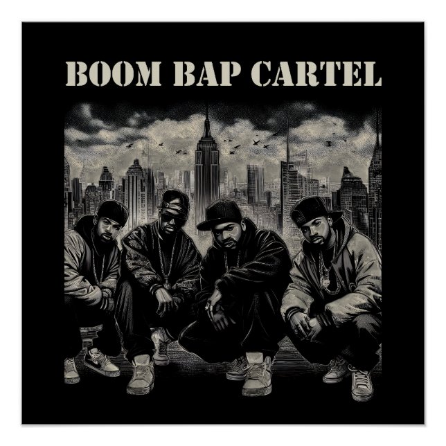 Poster Boom Bap Cartel (Devant)