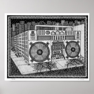 Poster Boombox