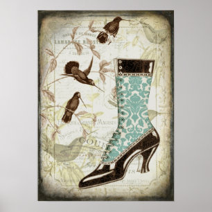 Poster Bootie Victorian