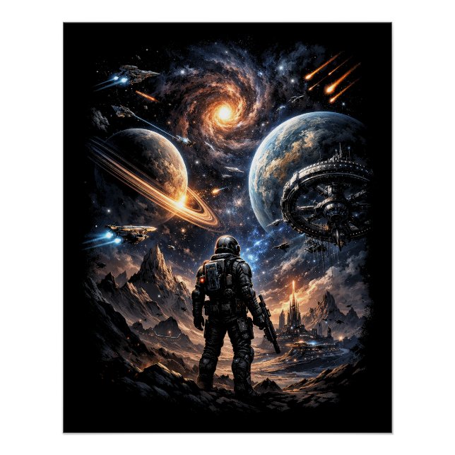 Poster Bord de la Galaxie (Devant)