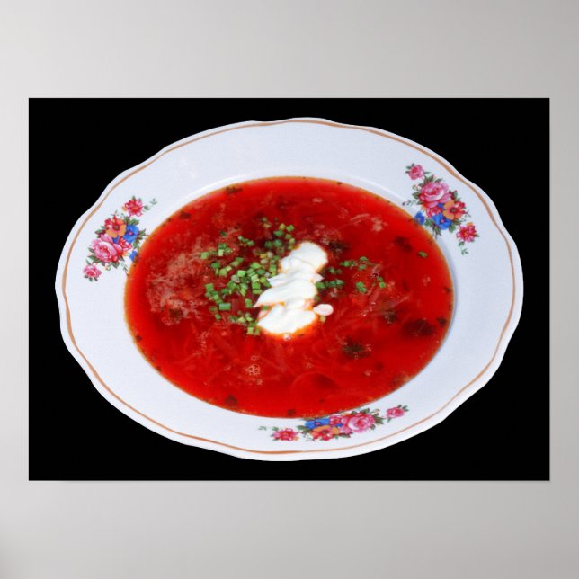 Poster Borscht (Devant)