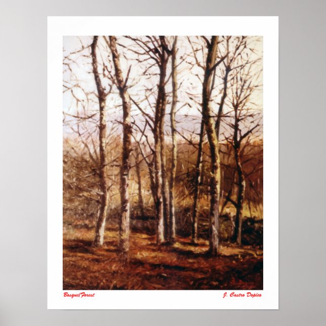 Poster Bosque/Forêt (Devant)