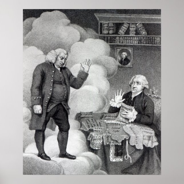 Poster Boswell et le fantôme de Samuel Johnson (Devant)