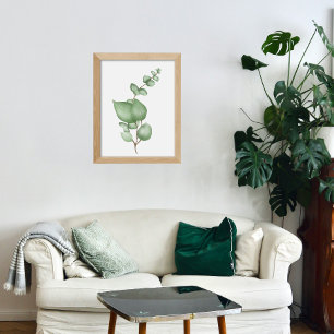 Poster Botaniques Calme - Feuille Eucalyptus Impri