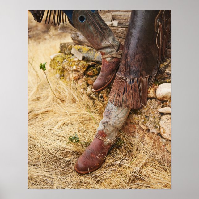 Poster Bottes Cowboy 2 (Devant)