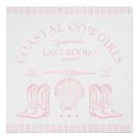 Bottes de cowgirl côtière enterrement de vie de je