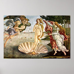 Poster Botticelli-Naissance de Sandro de Vénus