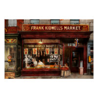 Boucher - Viande au prix de 1916