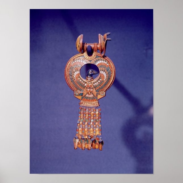 Poster Boucles d'oreilles gauche d'une paire avec (Devant)