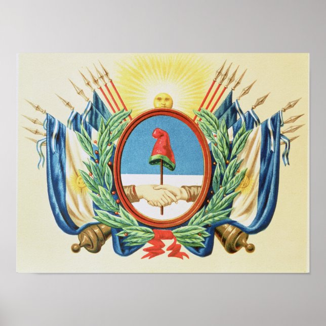 Poster Bouclier de la Confédération argentine (Devant)