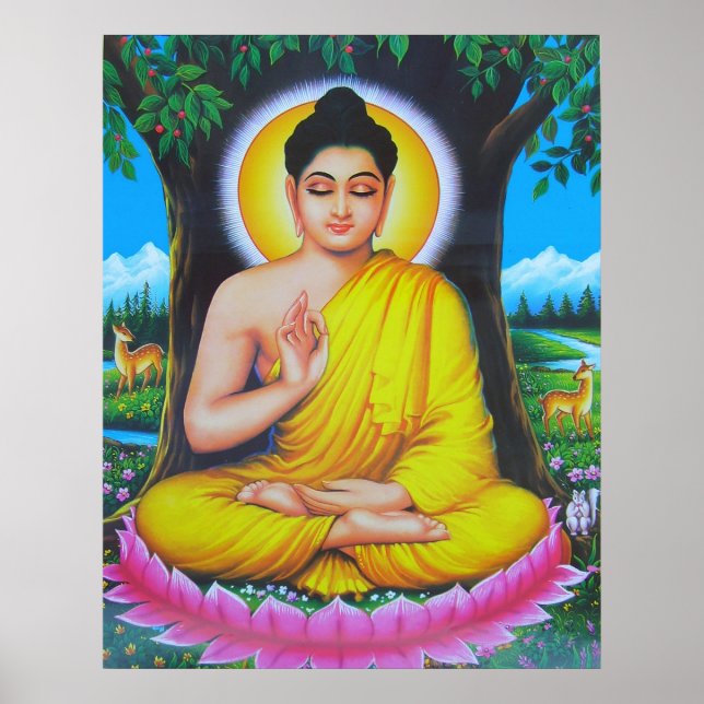 Poster Bouddha (Devant)
