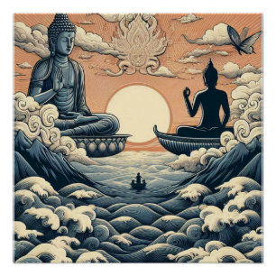 Poster Bouddha