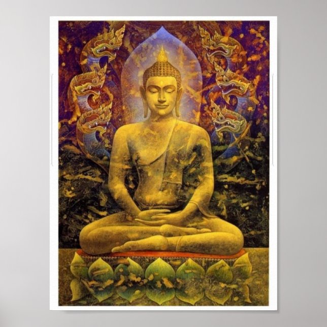 Poster Bouddha (Devant)