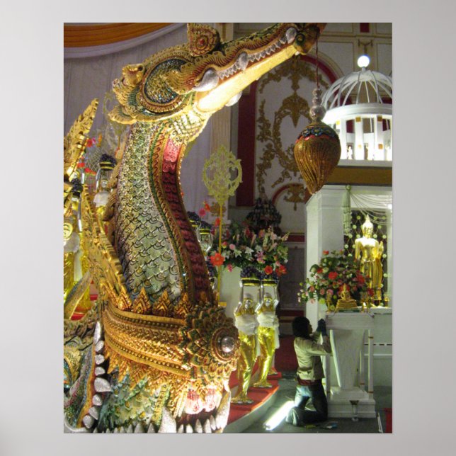 Poster Bouddha Islam ... Musulman thaï (Devant)