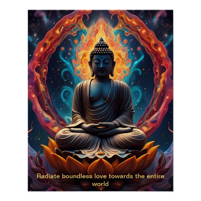 Poster Bouddha : L'incarnation des Lumières (Devant)
