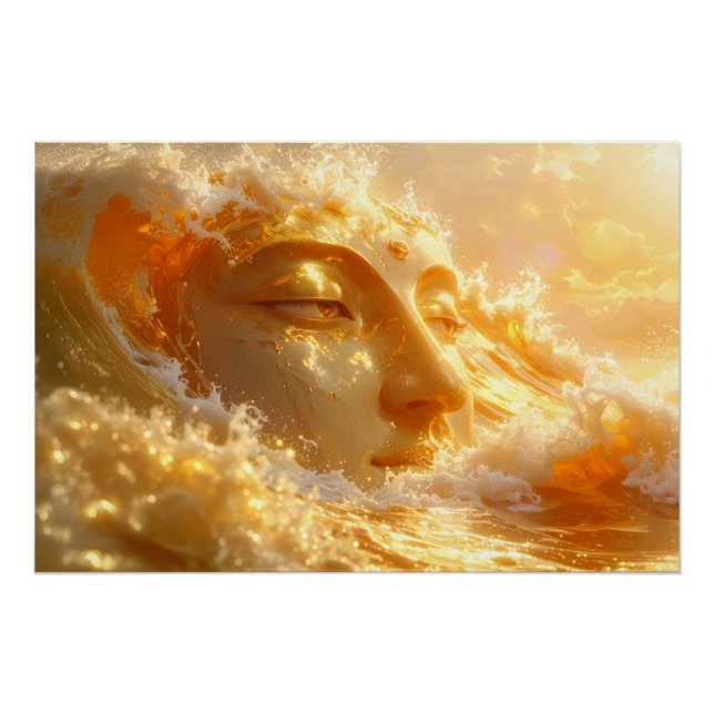 POSTER BOUDDHA - ZEN BOUDDHISME (Devant)