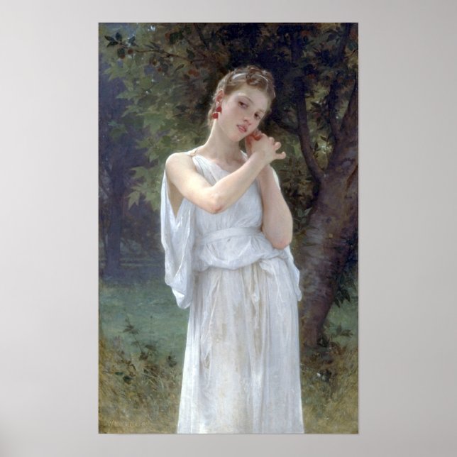 Poster Bouguereau - Boucles D'Oreilles (Devant)