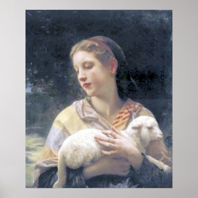 Poster Bouguereau - Innocence (Devant)