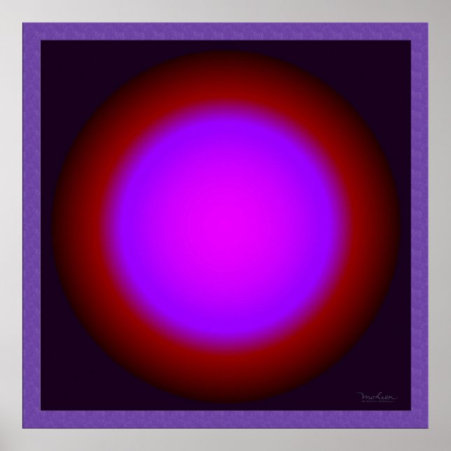 Poster Boule de lumière enchanteresse (Devant)
