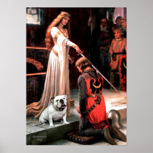 Poster Bouledogue anglais 9 - L'Éloge