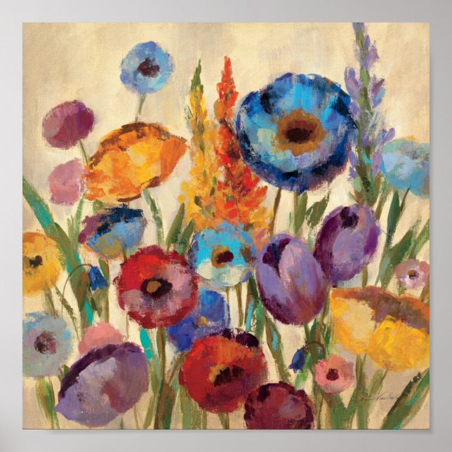 Poster Bouquet de fleurs (Devant)